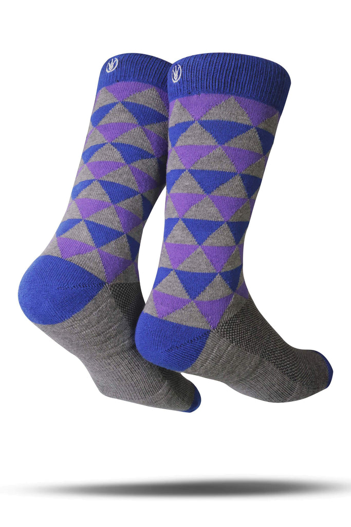 AJ DEZINES Herren Kleidersocken 3er-Pack – Baumwollmix, Feuchtigkeitsableitend, In Verschiedenen Farben
