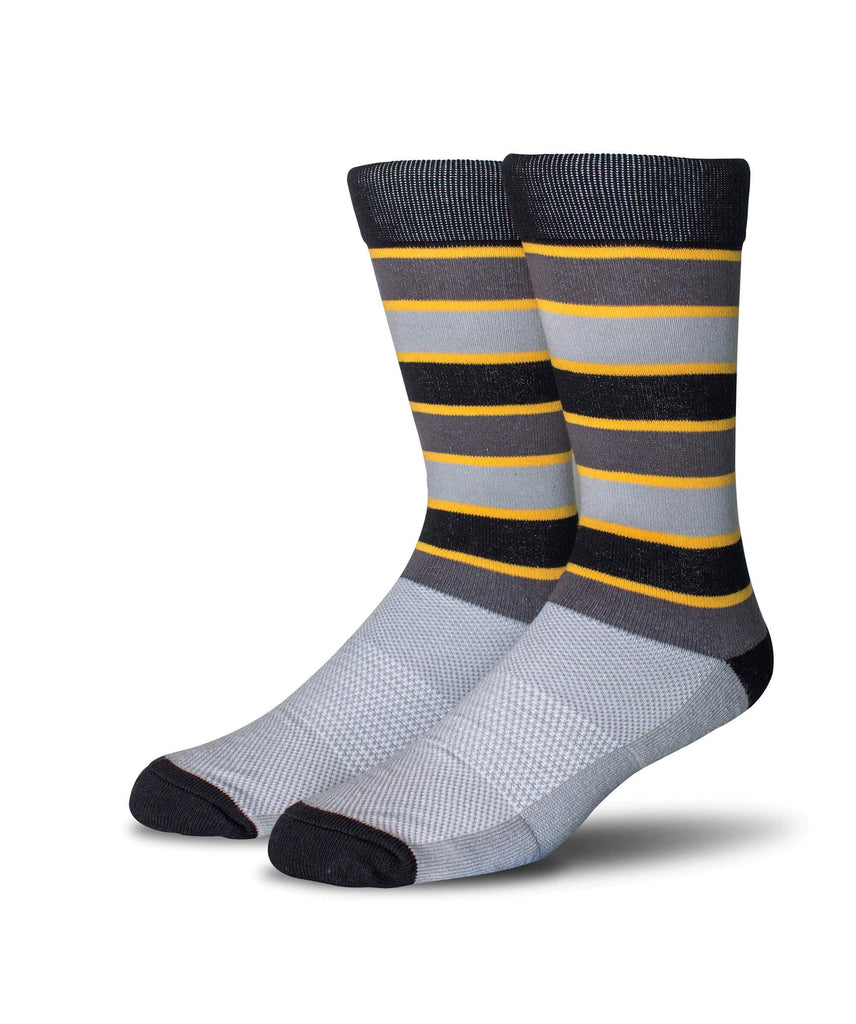 Yellow and sale gray dress socks